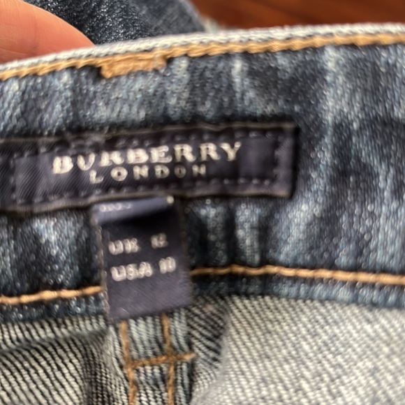 Authentic Burberry woman’s size 10 Jeans - Picture 16 of 16